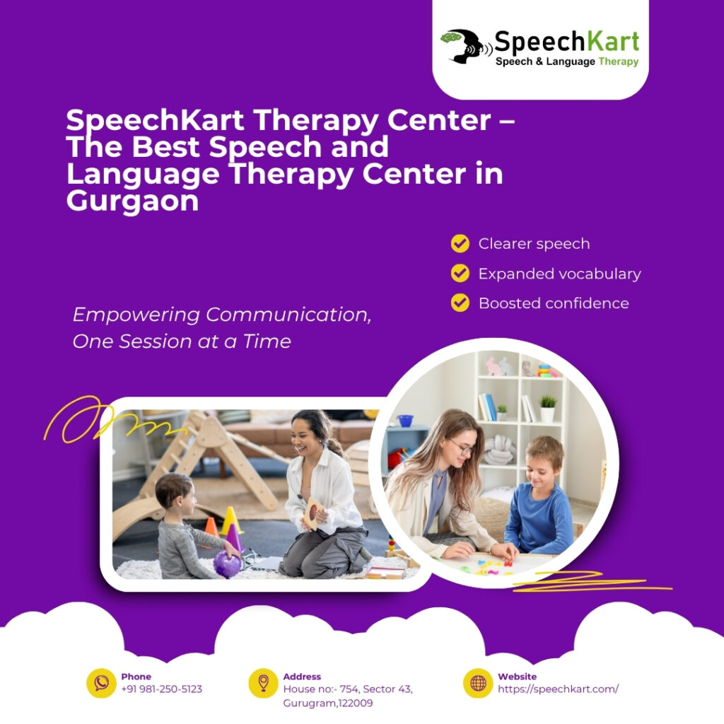 The Best Speech and Language Therapy Center in Gurgaon