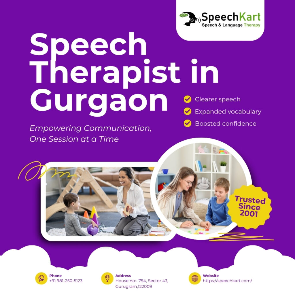 SpeechKart – Best Speech Therapist in Gurgaon for All Age Groups