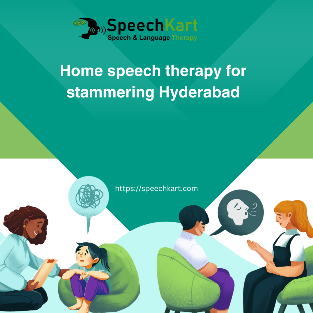 Home speech therapy for stammering Hyderabad