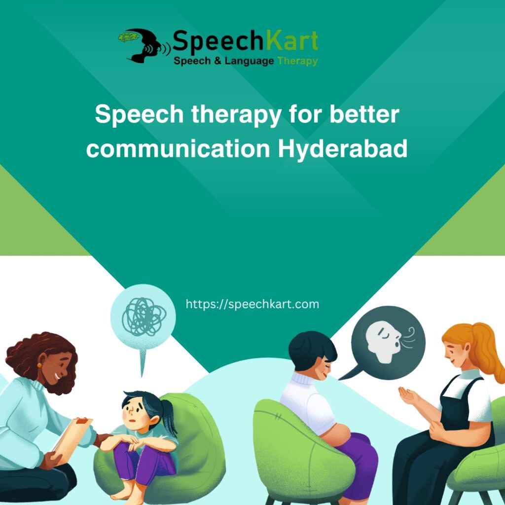 speech therapy for better communication Hyderabad becomes highly beneficial. With professional guidance and personalized therapy sessions, individuals can improve speech, language, confidence, and overall communication abilities.
