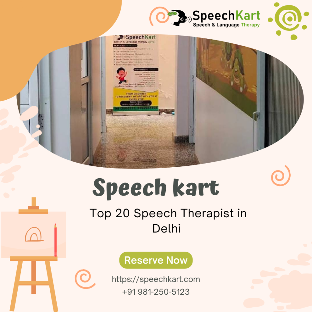 Top 20 Speech Therapist in Delhi