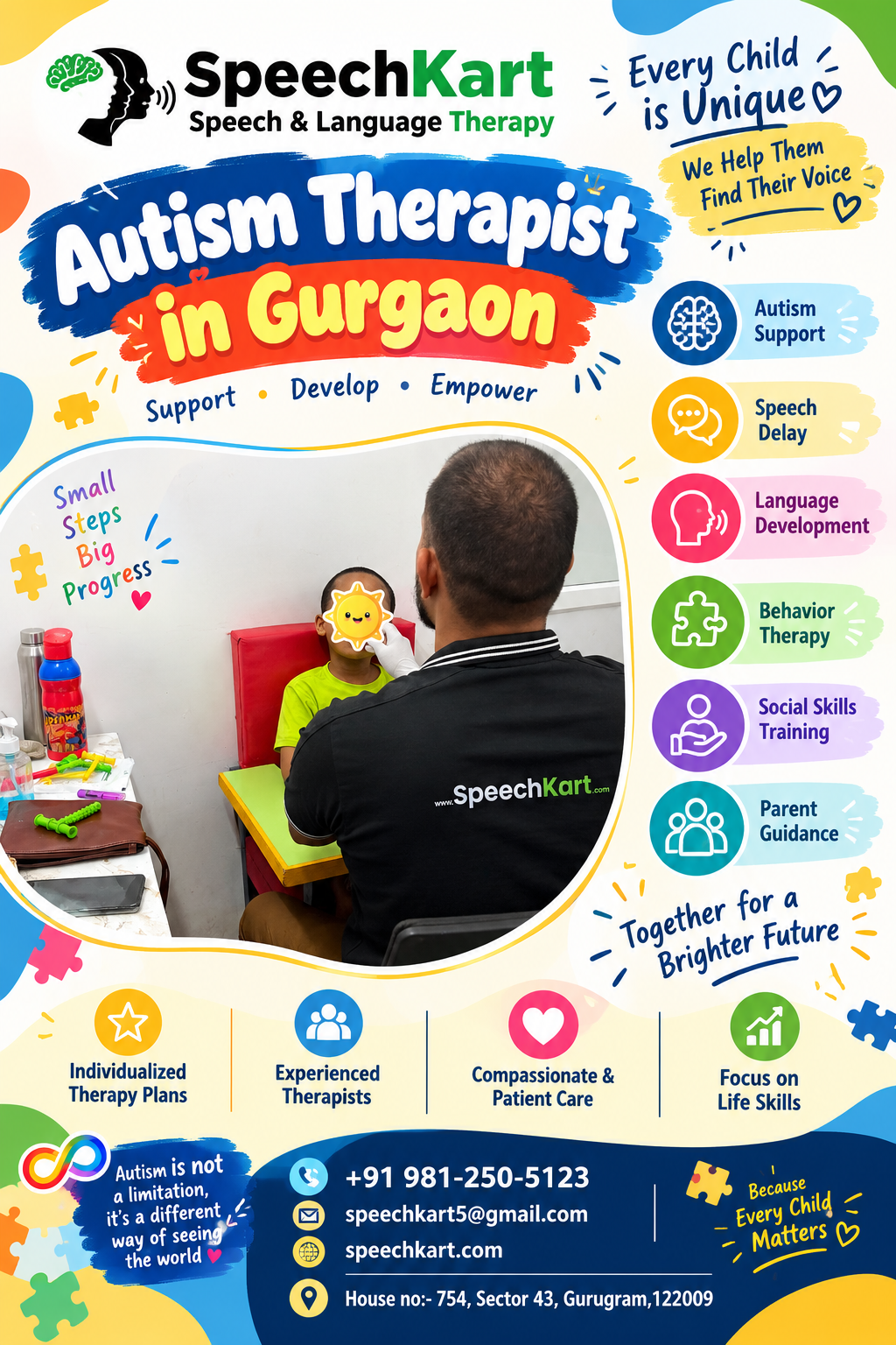 Autism Therapist in Gurgaon