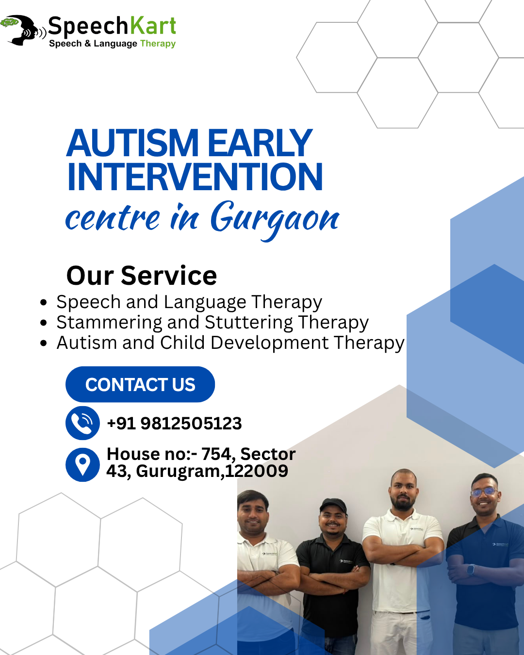 Autism early intervention centre in Gurgaon