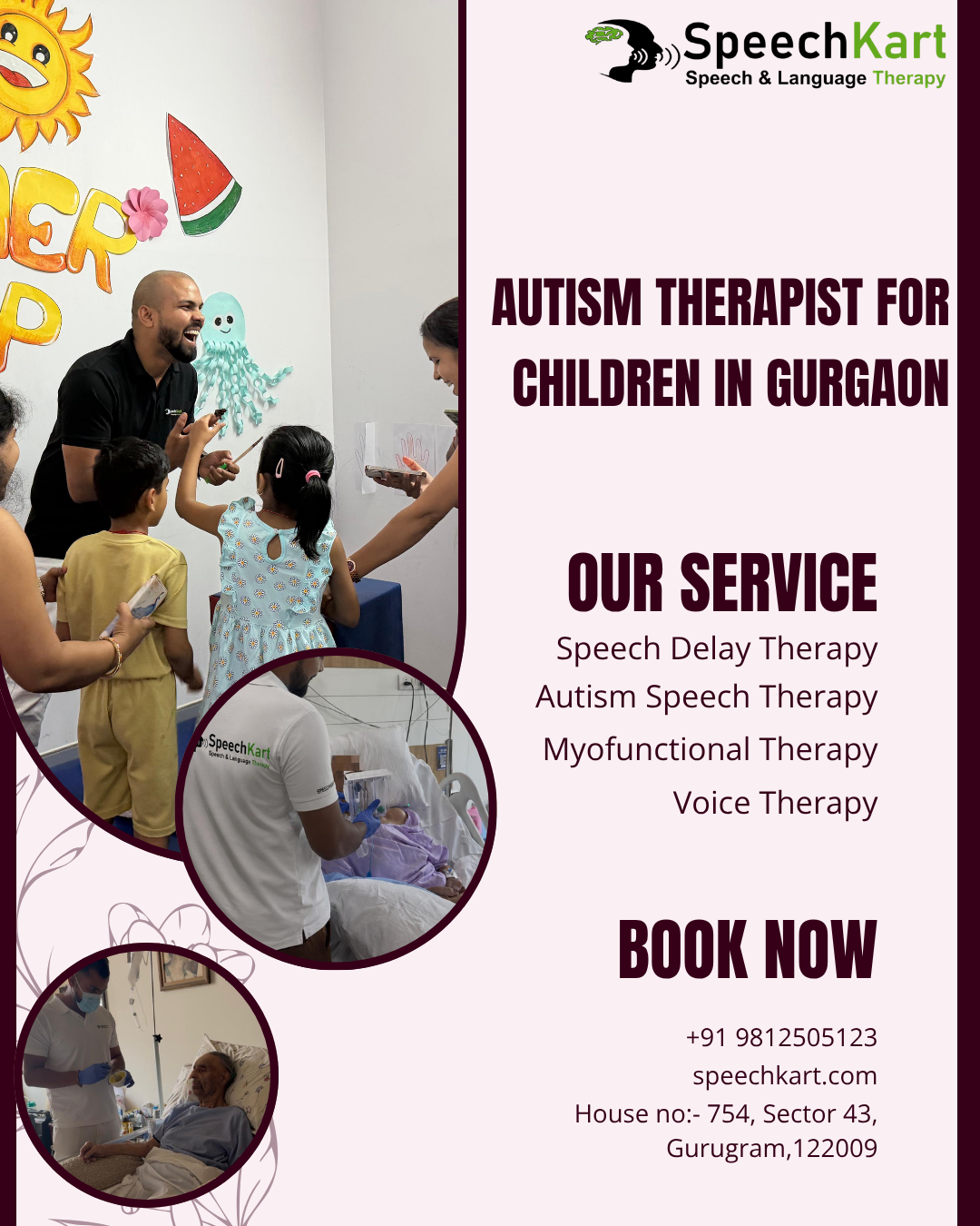 Autism Therapist for Children in Gurgaon