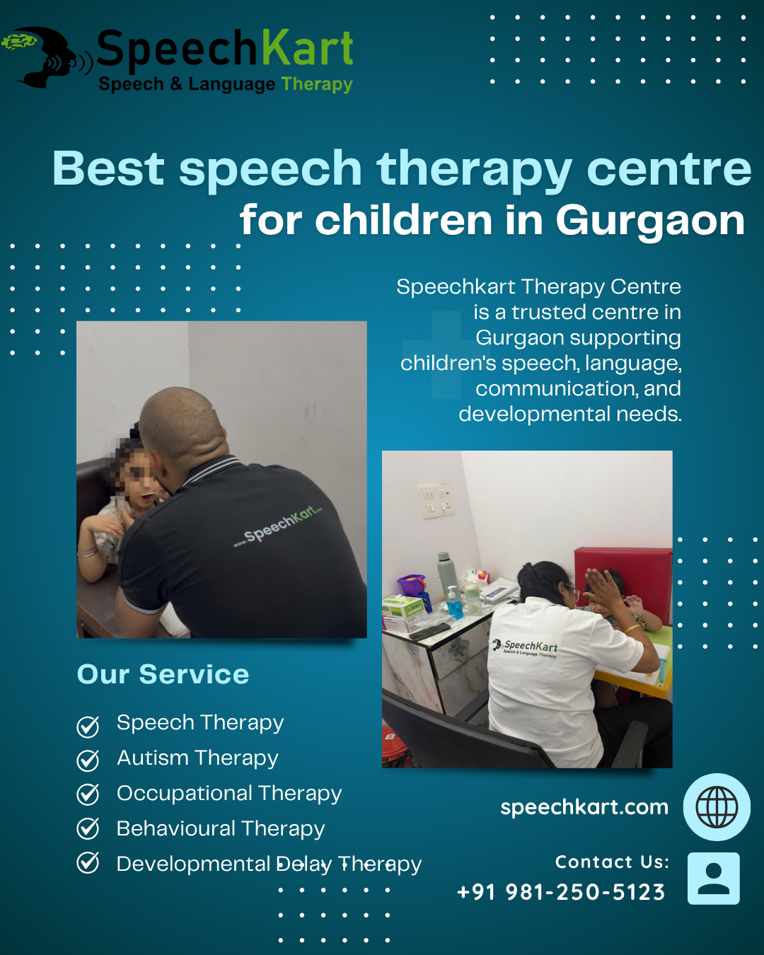 Best speech therapy centre for children in Gurgaon