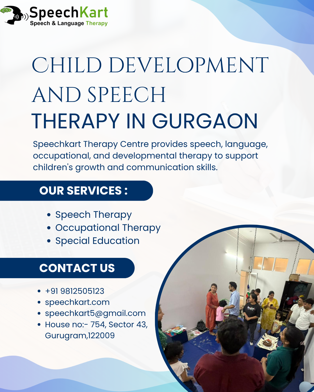 Child Development and Speech Therapy in Gurgaon
