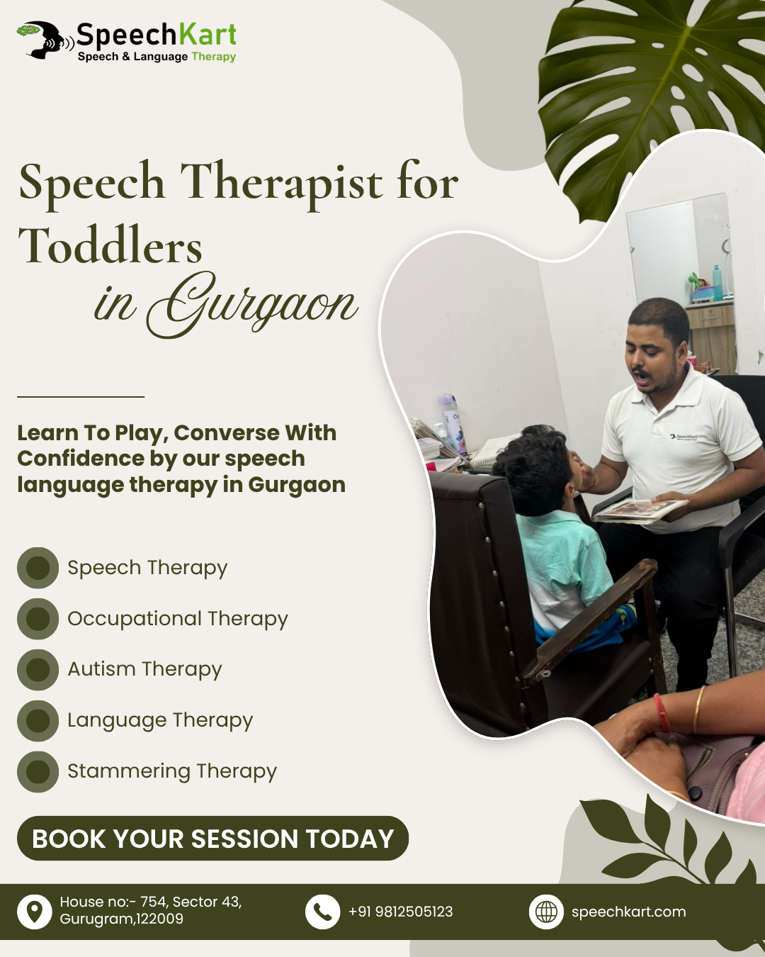 Speech Therapist for Toddlers in Gurgaon