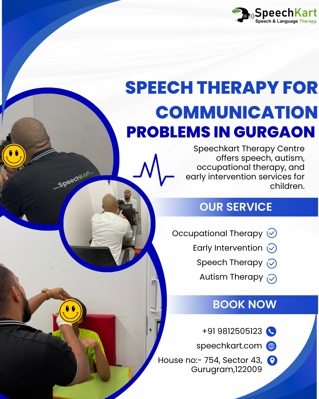 Speech Therapy for Communication Problems in Gurgaon