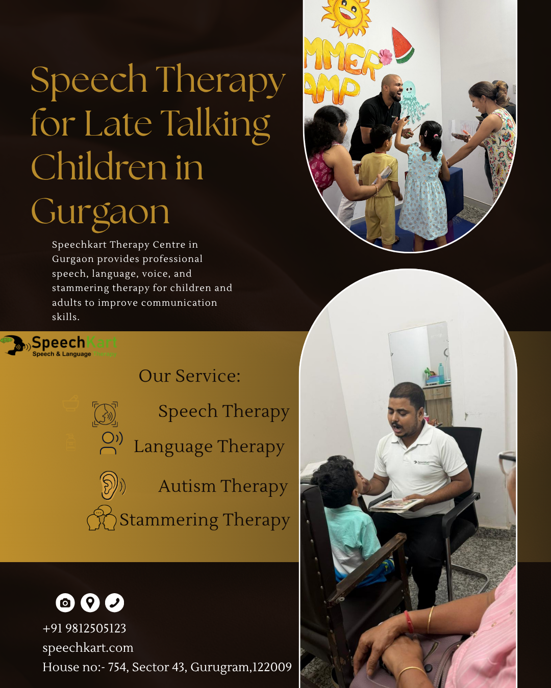 Speech Therapy for Late Talking Children in Gurgaon