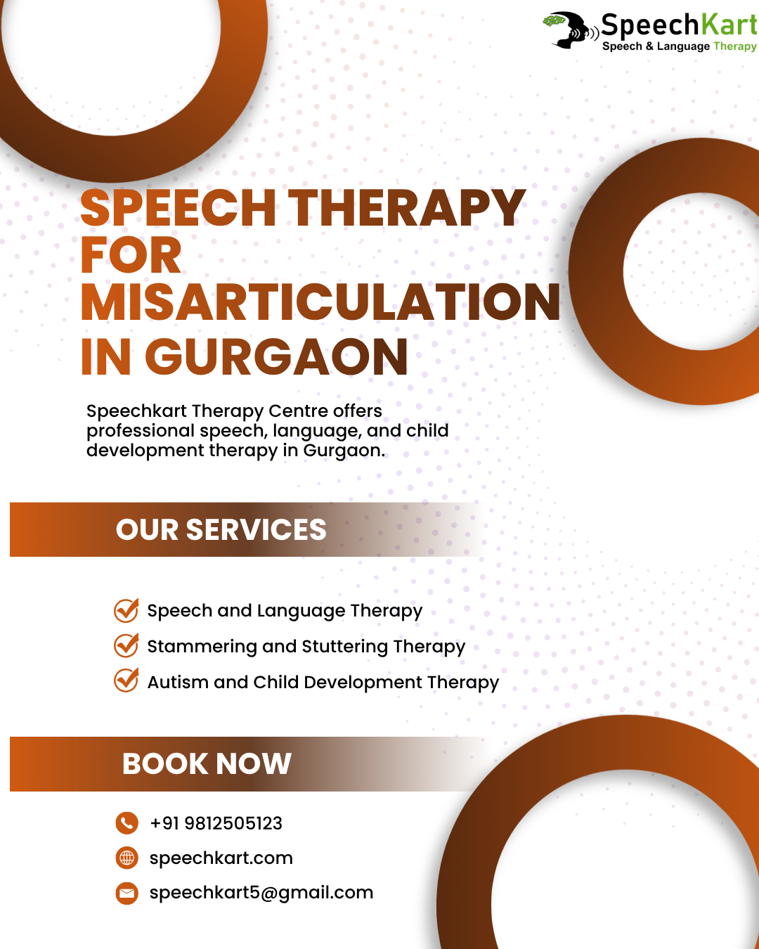Speech Therapy for Misarticulation in Gurgaon