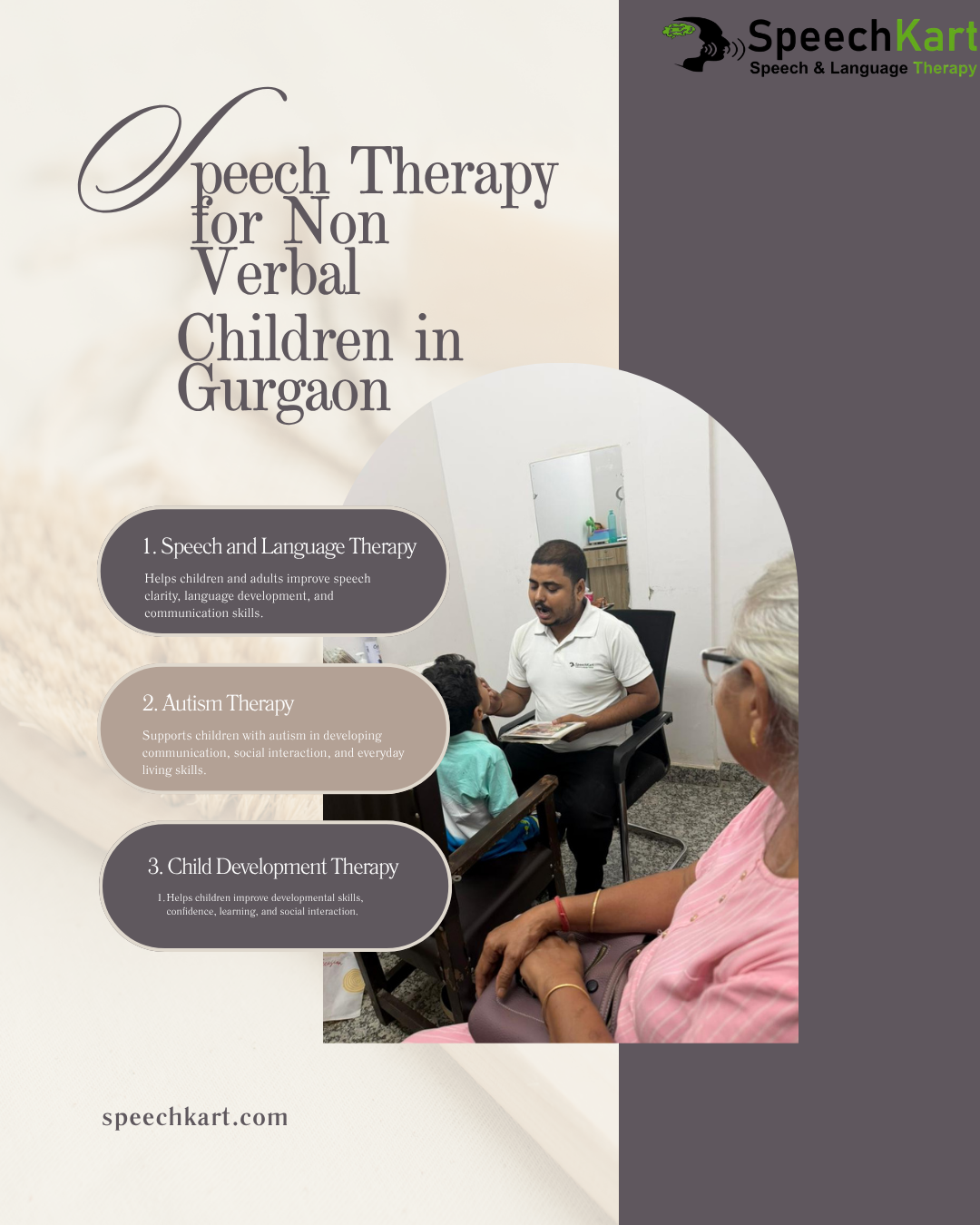 Speech Therapy for Non Verbal Children in Gurgaon