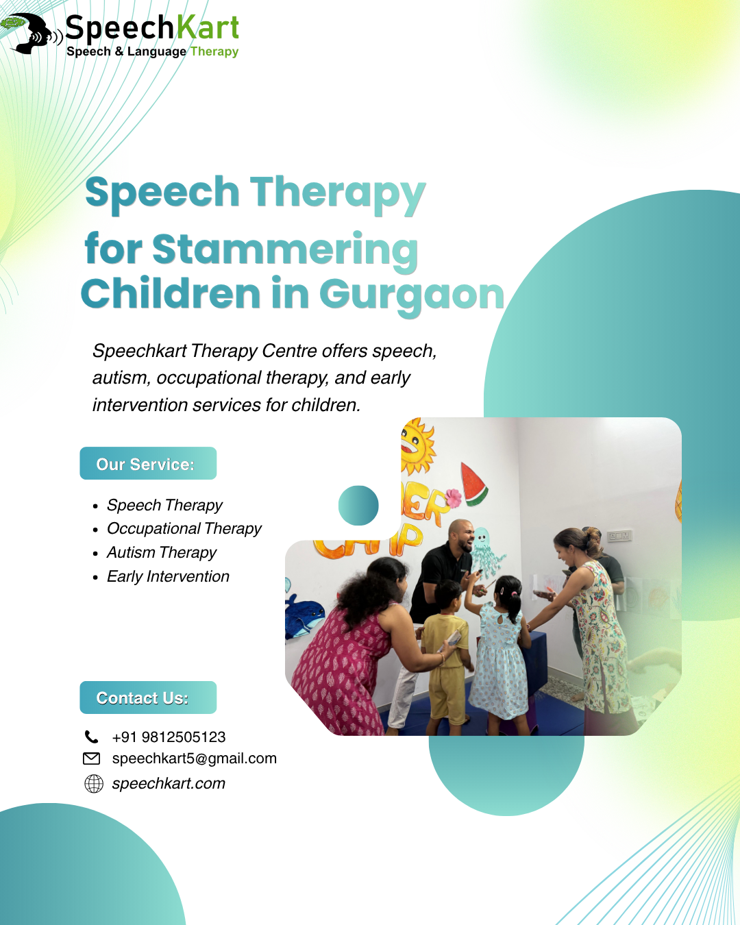 Speech Therapy for Stammering Children in Gurgaon